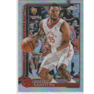 2025 Topps Chrome Alijah Martin Rookie Card #290